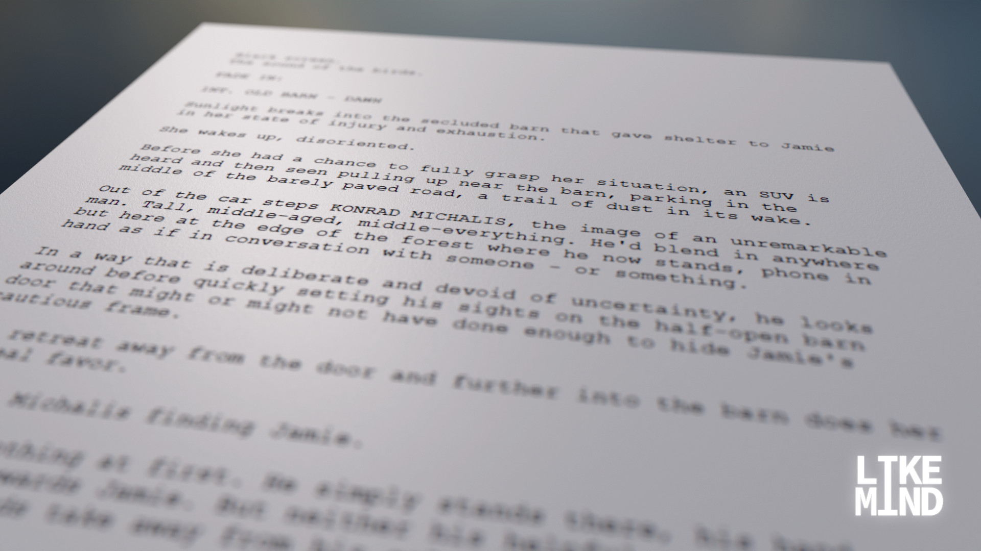 Likemind screenplay excerpt 1